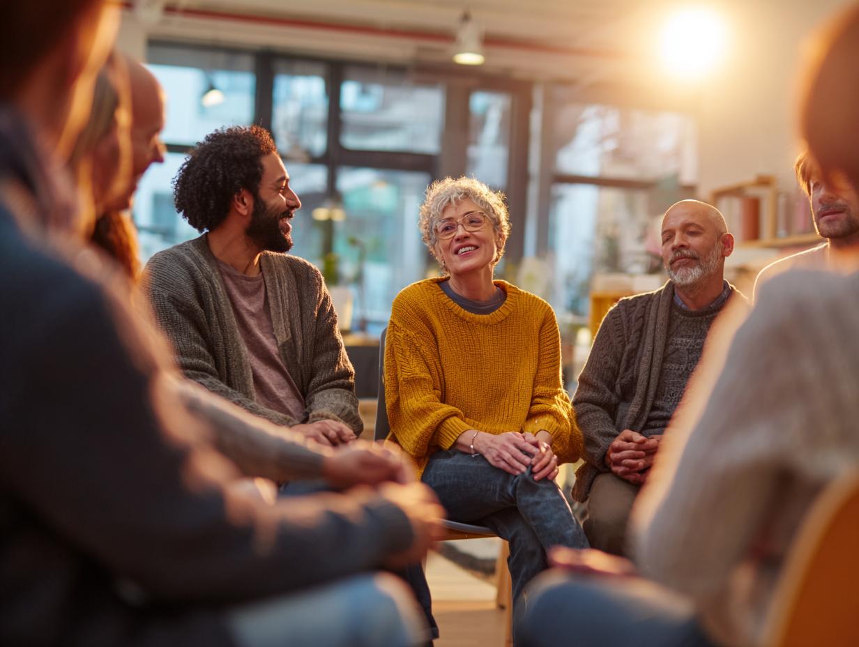 Mentor reviewing progress with a learner