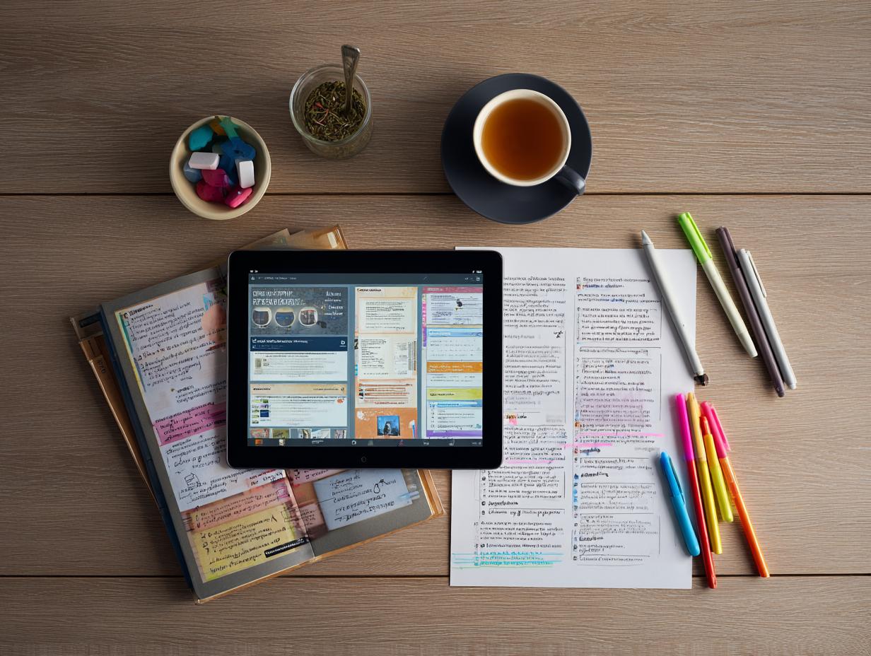 Students presenting a case study